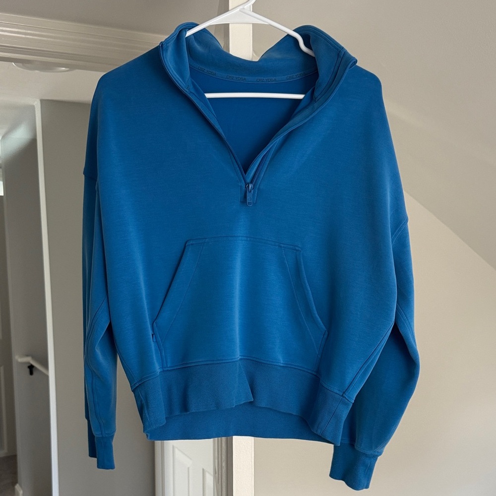 CRZ YOGA Women’s SoftSura Half Zip Jacket